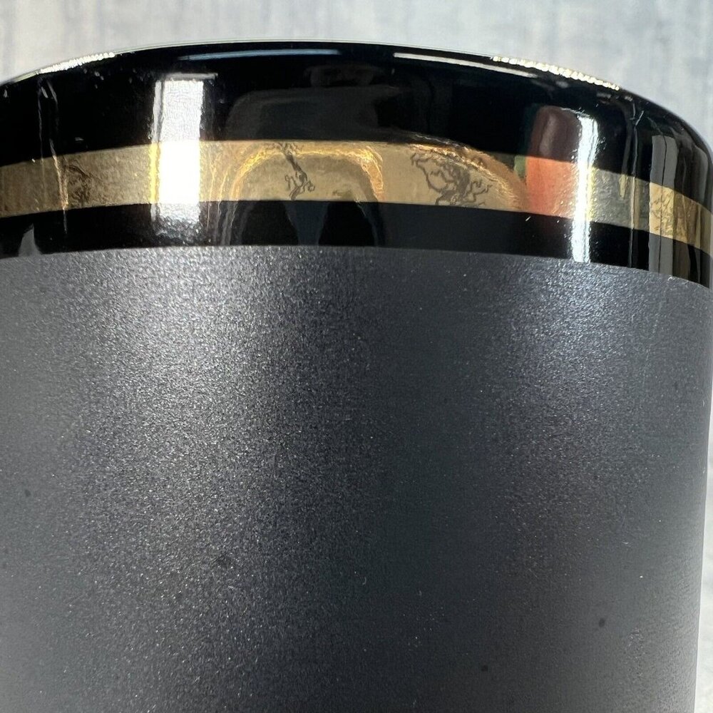 *RARE* Sea World Black and Gold Orcas Coffee Cup Mug Whale Tea - Picture 3 of 10